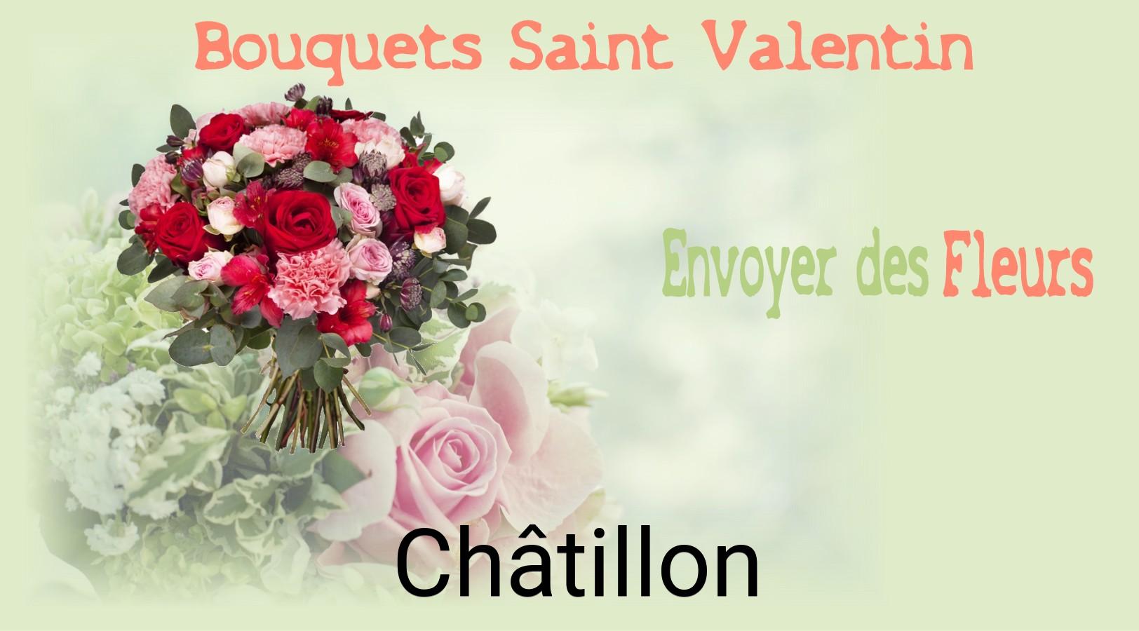 Roses de Saint-Valentin livrées à Châtillon
